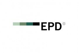 Logo del sistema internacional EPD obtenido por los sistemas de muro cortina de Riventi